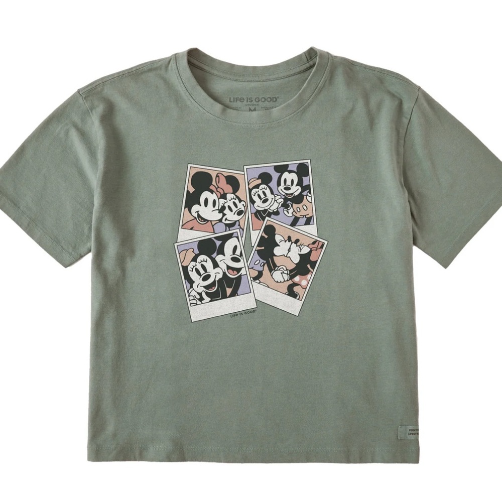 Life is Good Mickey & Minnie tee